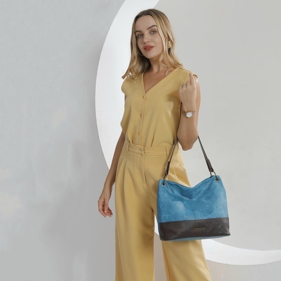 Montana West Women's Turquoise Hobo Shoulder Handbag -New In Original Packaging - Picture 1 of 10